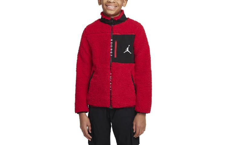

Детская куртка Jordan, цвет Gym Red