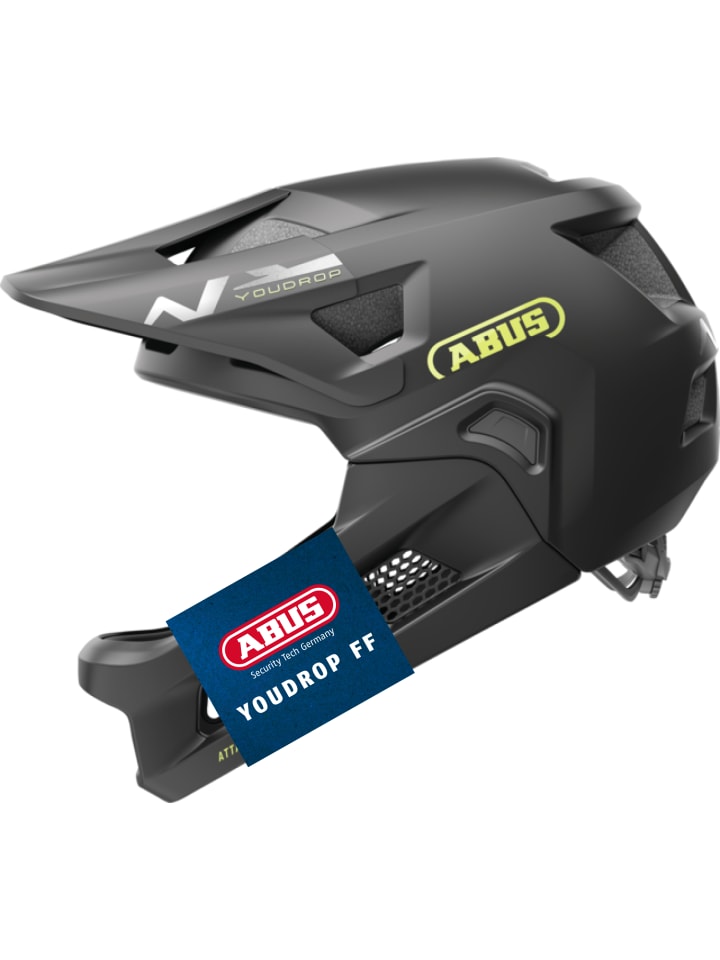 

ABUS Велосипедный шлем YouDrop FF в бархатно-черном цвете