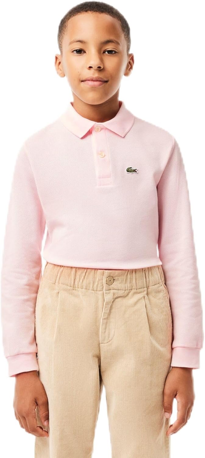 

Lacoste Boys' Boy (l1912) классический поло с длинным рукавом из пике, Flamingo, Розовый, Lacoste Boys' Boy (l1912) классический поло с длинным рукавом из пике, Flamingo