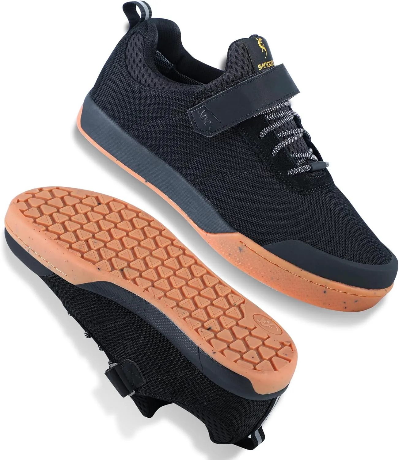 

Мужские горные велосипедные туфли с эластичной застежкой | Легкие, водонепроницаемые, дышащие MTB туфли SANDUGO