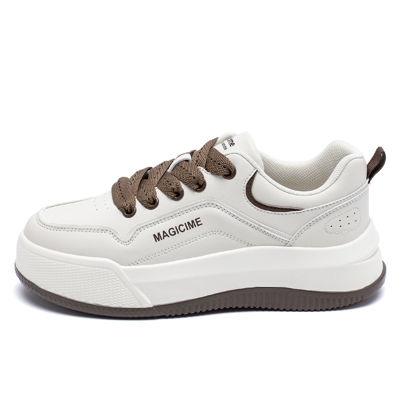 

Кроссовки AGSDON Lifestyle Shoes Women's Low-top, цвет Rice coffee color [single mile] 131030