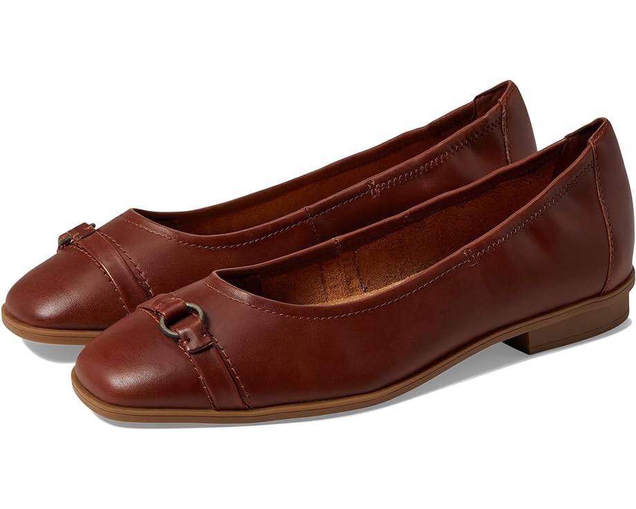 

Туфли на плоской подошве Clarks Lyrical Sky, цвет Tan Leather