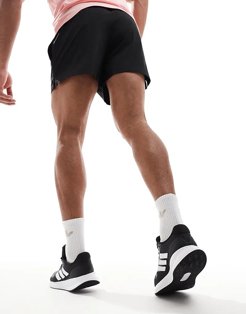 Кроссовки adidas Running RunFalcon черного и белого цвета adidas performance — фото 3