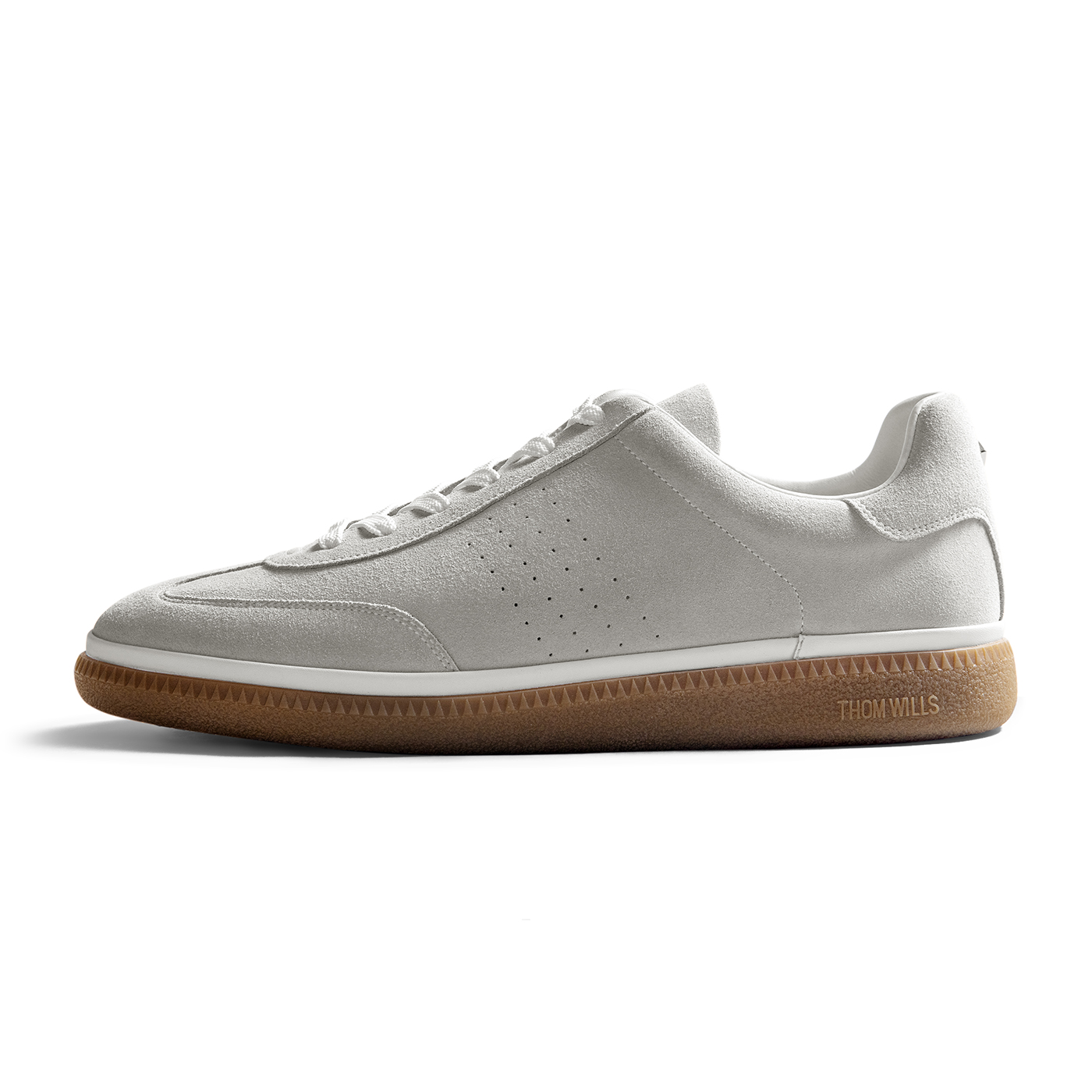 

Серые мужские кроссовки Suede German Army Trainers Low Top Skateboard THOM WILLS, серый