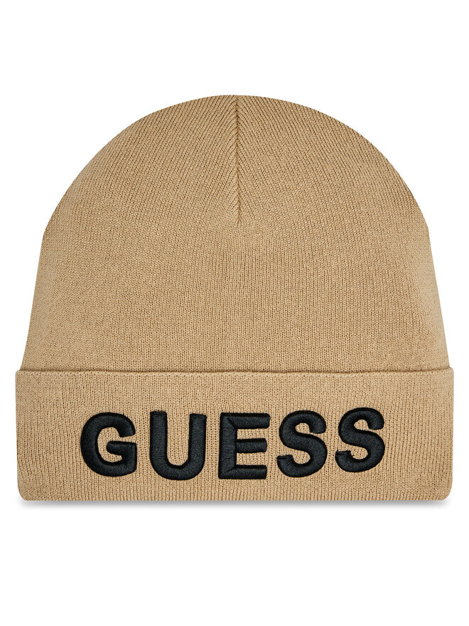 

Шапка AM5027 POL01 Guess, бежевый/черный