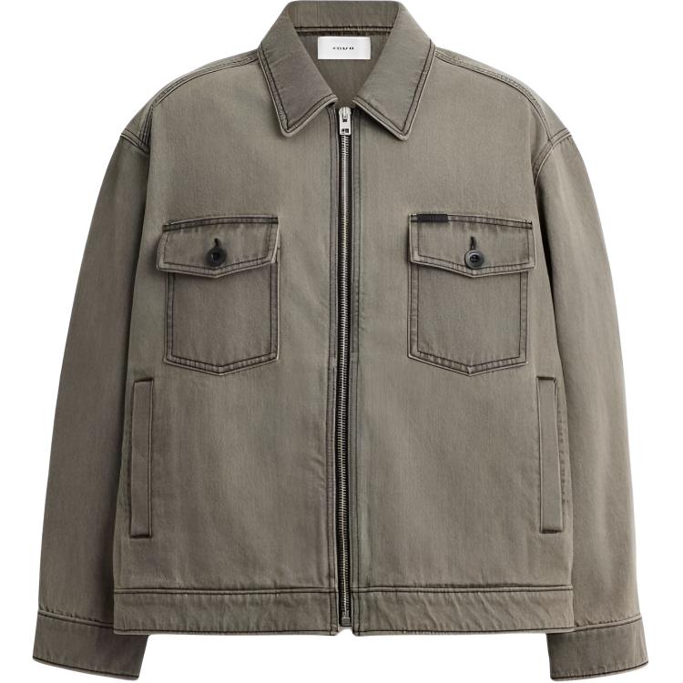

COACH Джинсовая куртка мужская серая, Gray