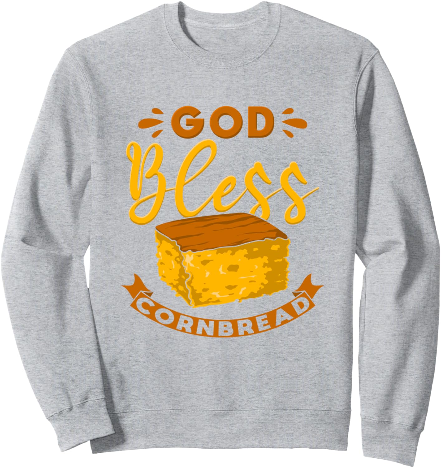 

Толстовка с надписью «Пекарня кукурузного хлеба» Funny Baking Lover T-Shirts And Giveaways, серый