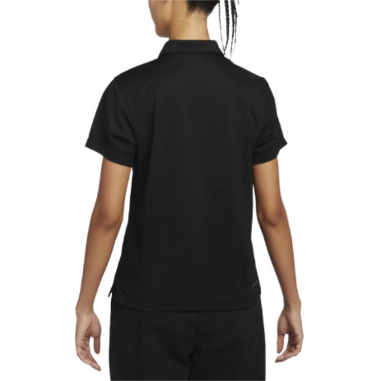 Nike Футболка Dri Fit Regular женская черная — фото 4