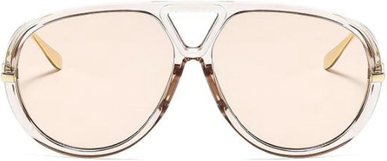 

Модные солнцезащитные очки-пилот большого размера для женщин и мужчин, круглые солнцезащитные очки в винтажном стиле с большой оправой, солнцезащитные очки-щитки для мужчин в стиле панк mincl, C11