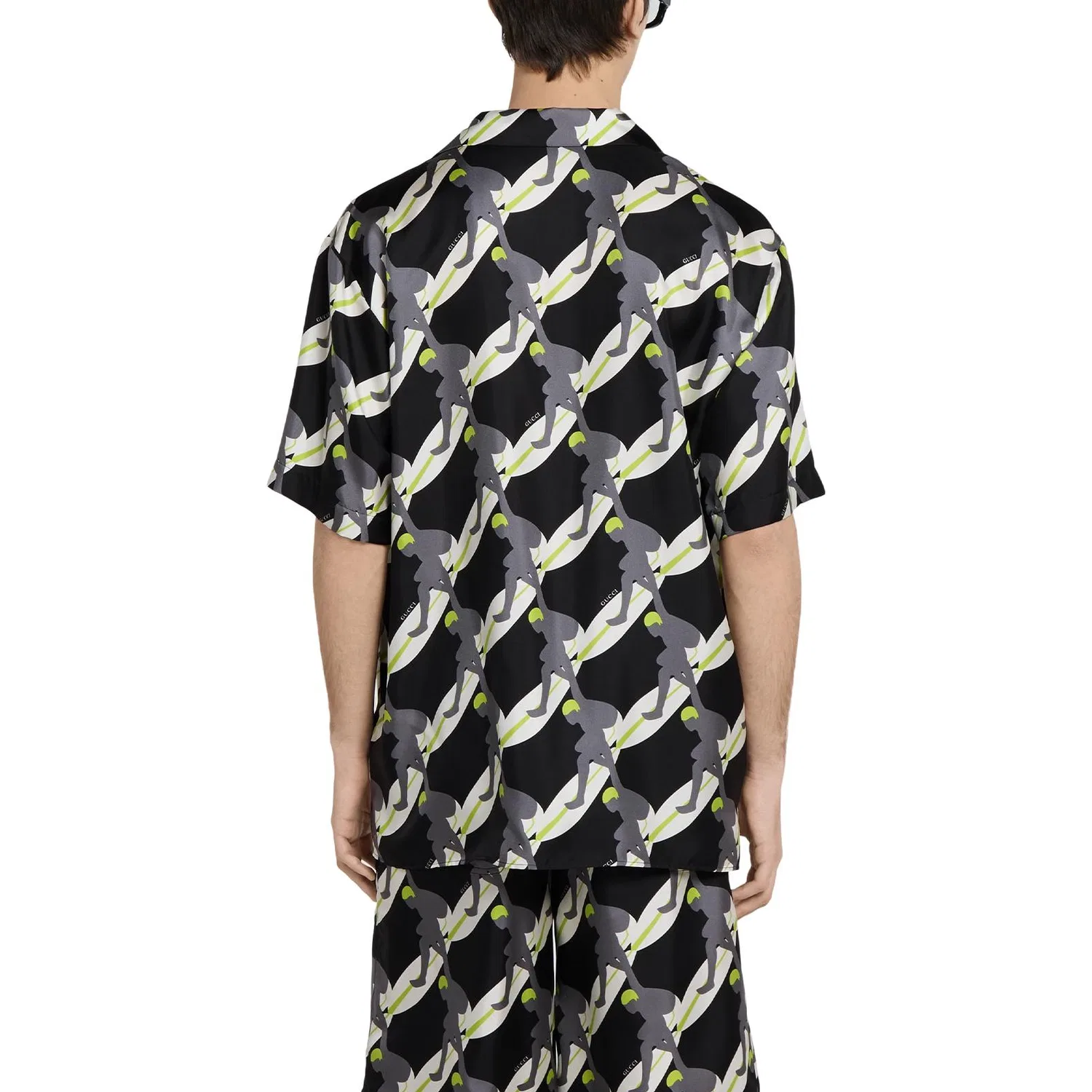 Рубашка GUCCI Black White — фото 4