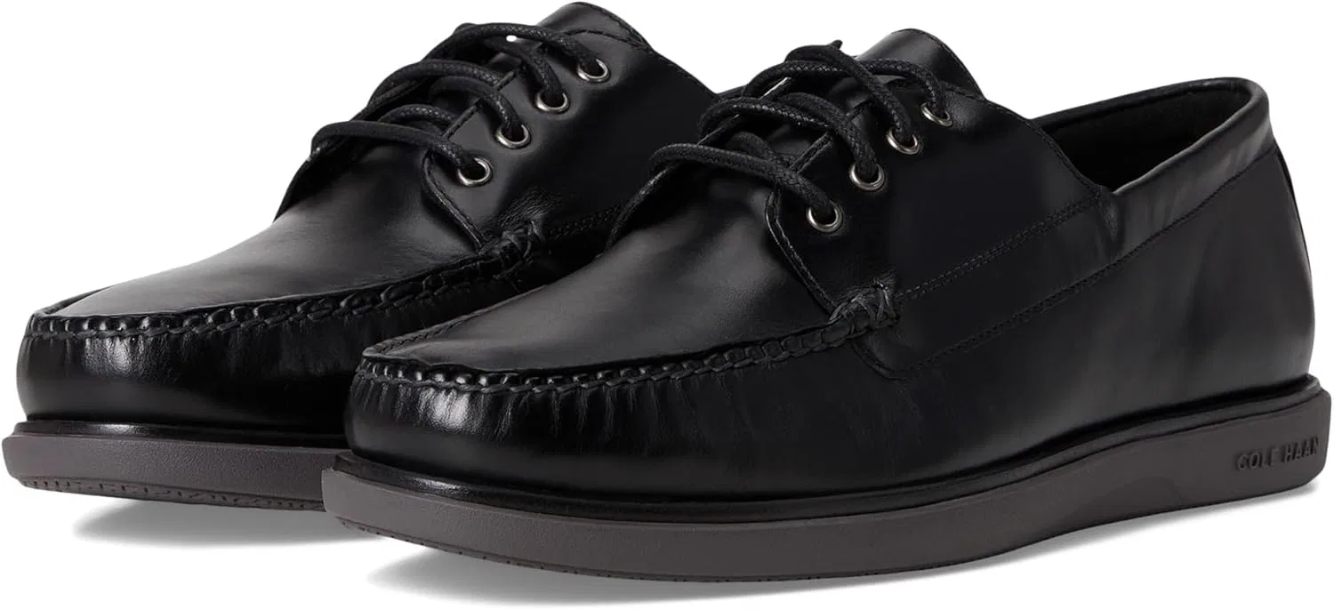 Лоферы из нубука Cole Haan, черный