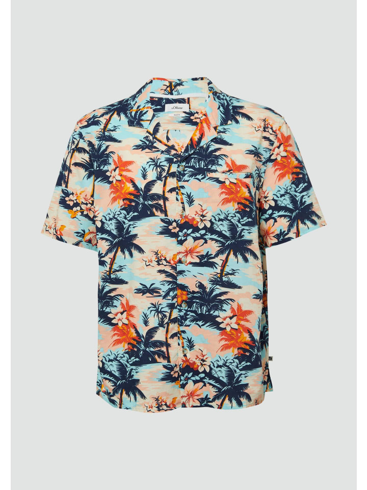 

Рубашка 65A2_turquoise s.Oliver