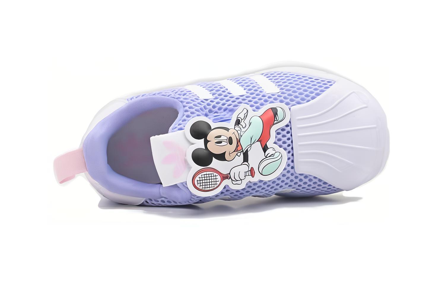 SUPERSTAR 360 Детские скейтбординговые кроссовки Adidas Originals, Синий Белый — фото 4
