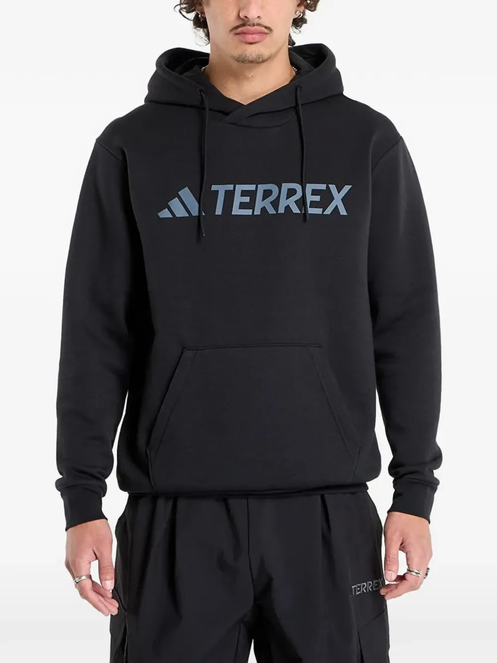 Худи с логотипом Terrex Adidas, черный — фото 3
