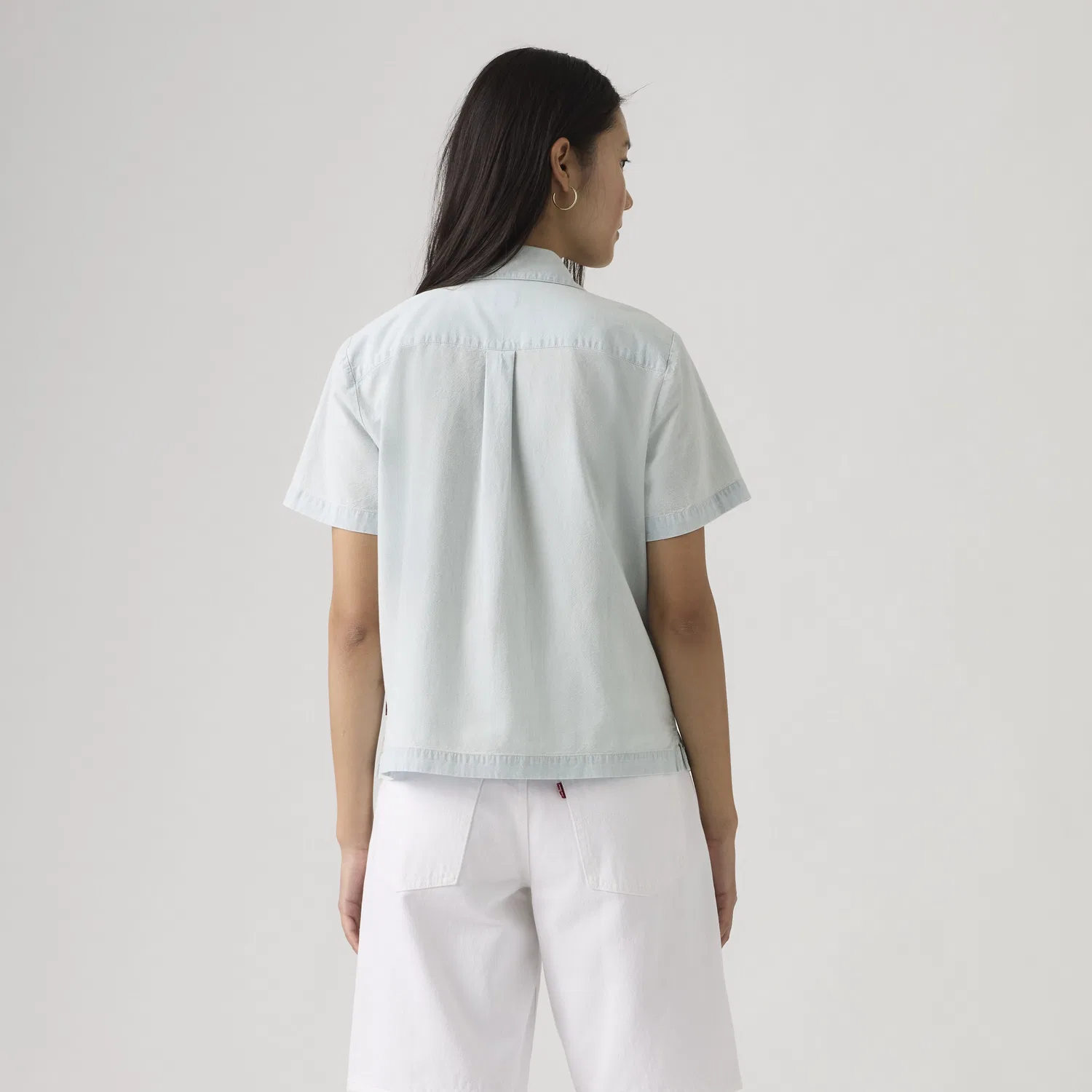Рубашка Элби Кэмп Levi's, Medium Wash — фото 4