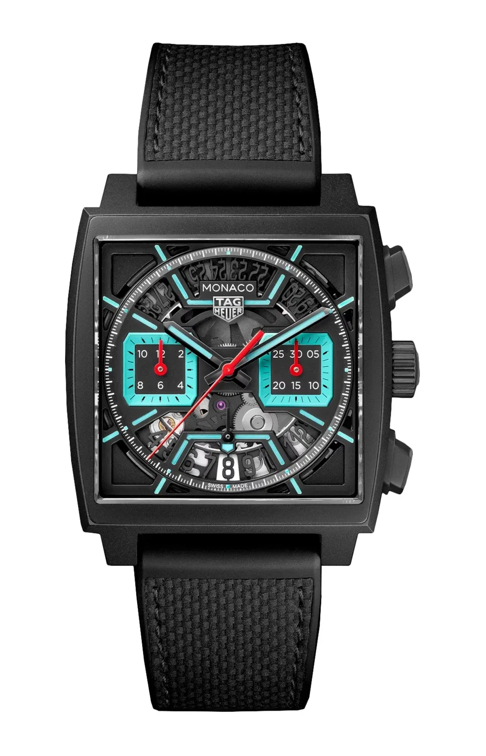 TAG HEUER MONACO ХРОНОГРАФ АВТОМАТИЧЕСКИЙ, 39 ММ, ТИТАН - CBL2184.FT6236, золотой