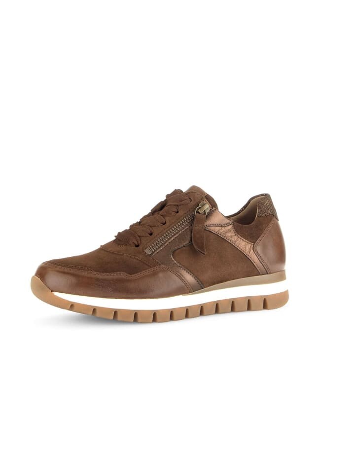 Низкие кроссовки Gabor Comfort low, коричневый