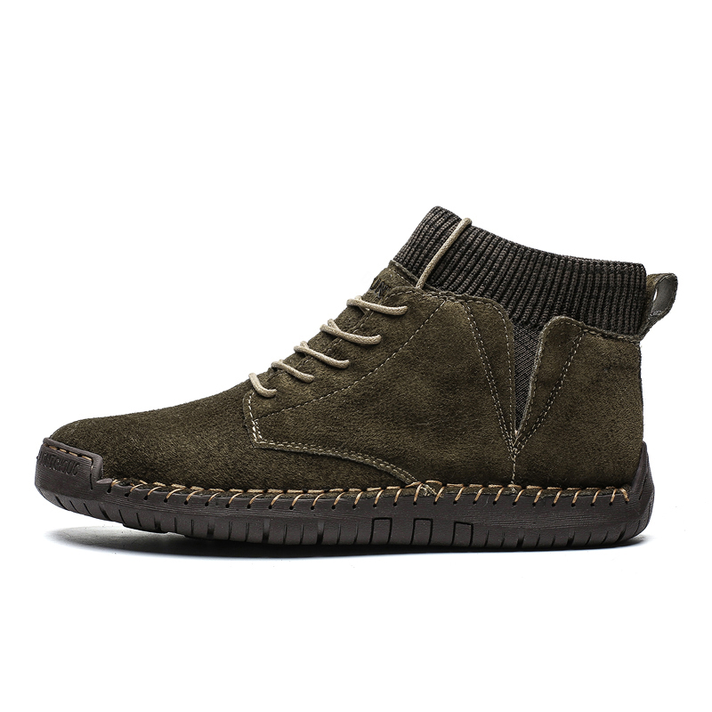 

Dunnu Черно-армейские зеленые мужские ботинки, цвет Army Green