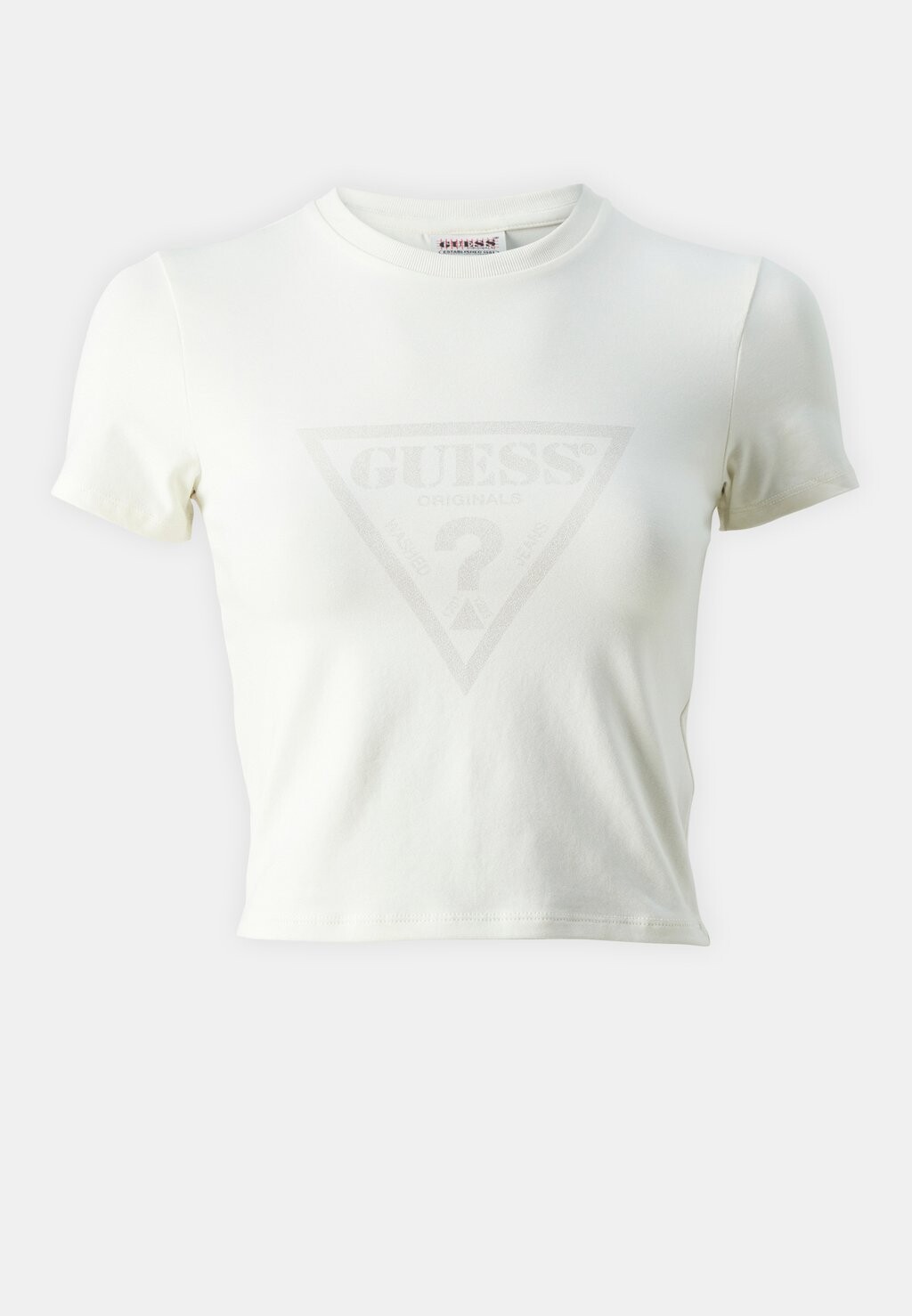 

Футболки с принтом GO VINTAGE BABY TEE Guess Originals, цвет Sandy Shore