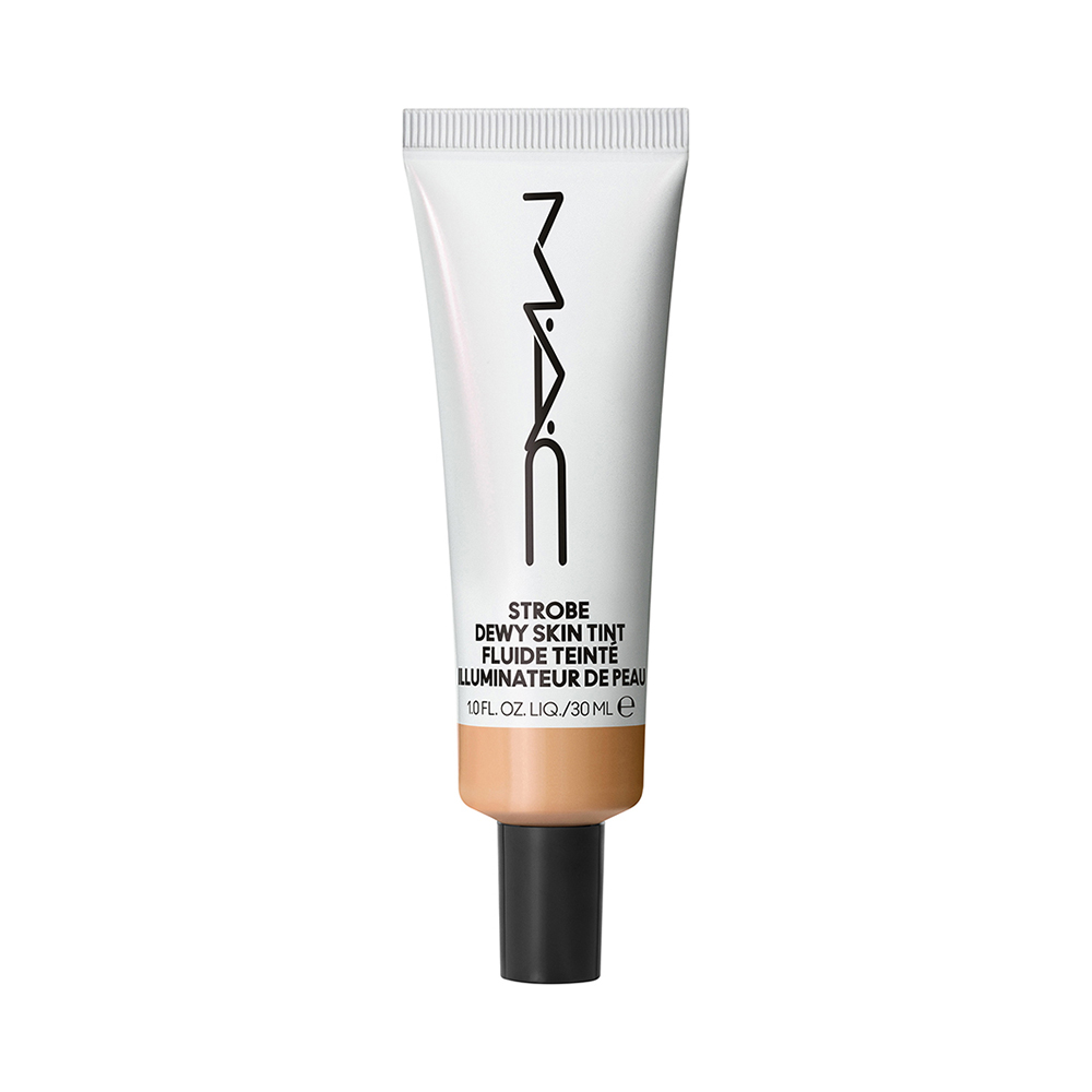 

Увлажняющий крем для лица с оттенком strobe dewy skin tint Mac, цвет nr. 4 medium, 30 мл