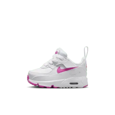 

Кроссовки Nike Air Max 90 EasyOn, цвет White/Laser Fuchsia