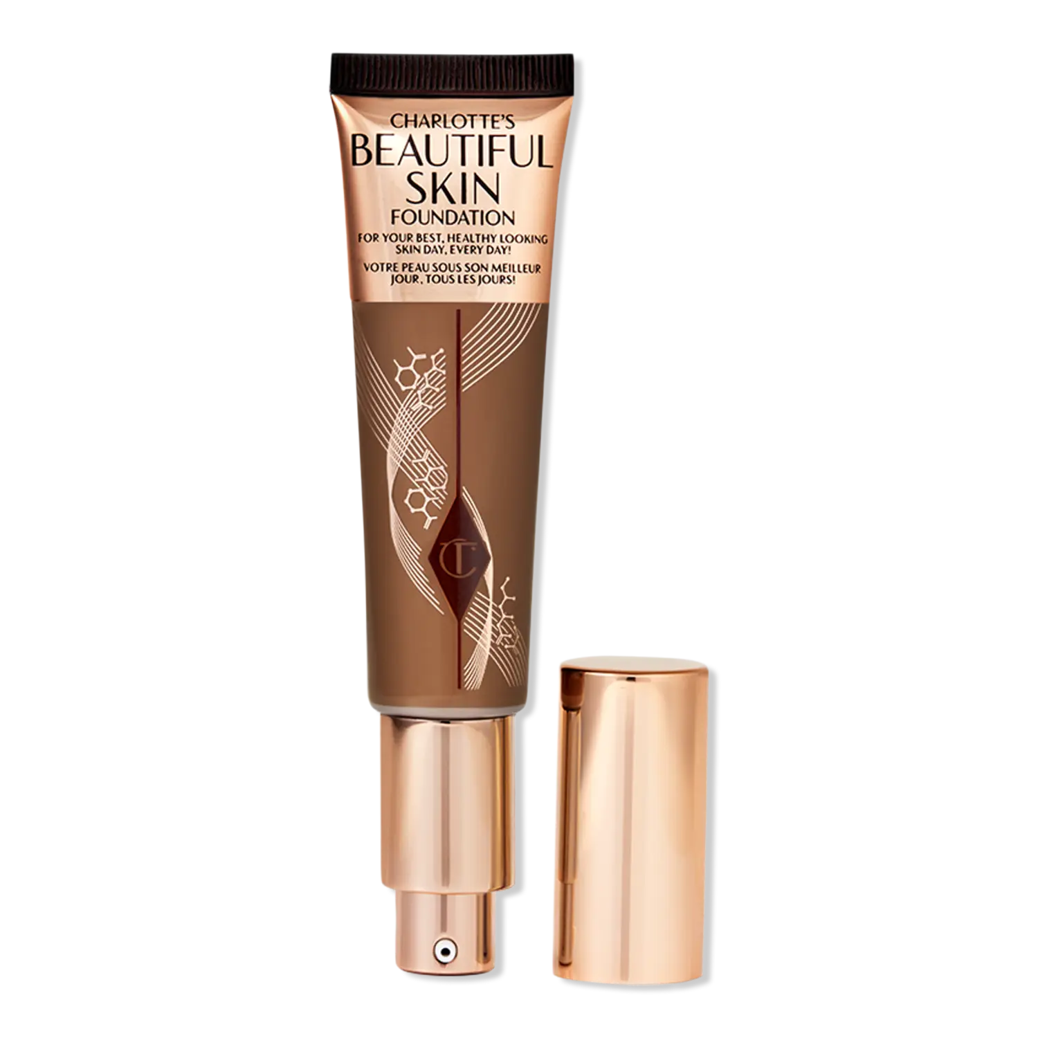 

Тональный крем Charlotte's Beautiful Skin Foundation Charlotte Tilbury, 15 Neutral (deep with neutral undertones)