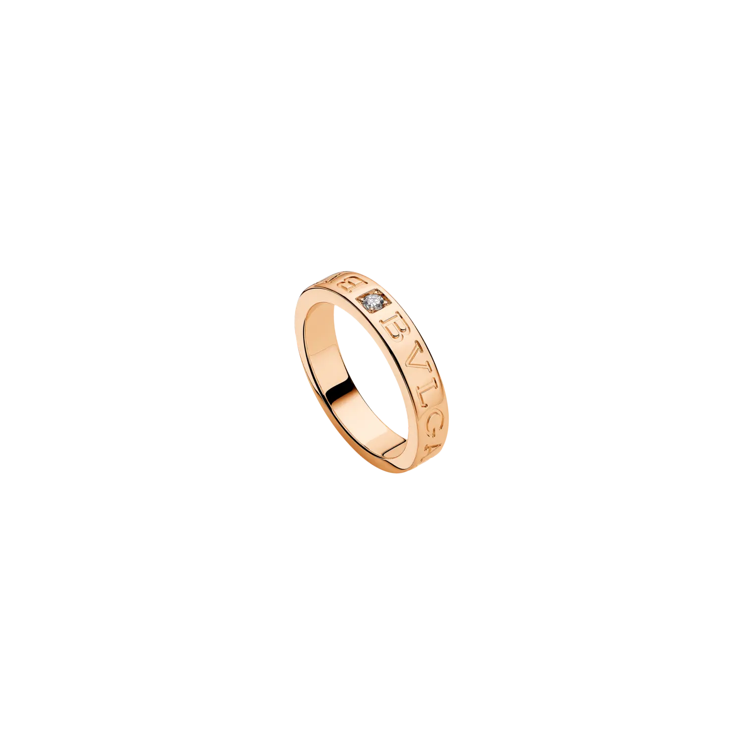 

Кольцо из розового золота Bulgari