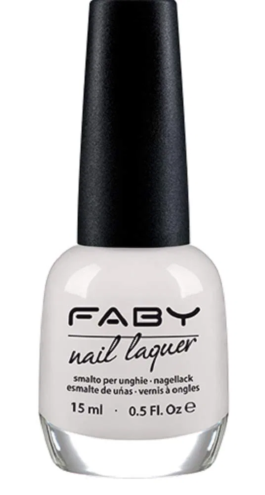 Лак для ногтей FABY Optical White LCS100 Faby