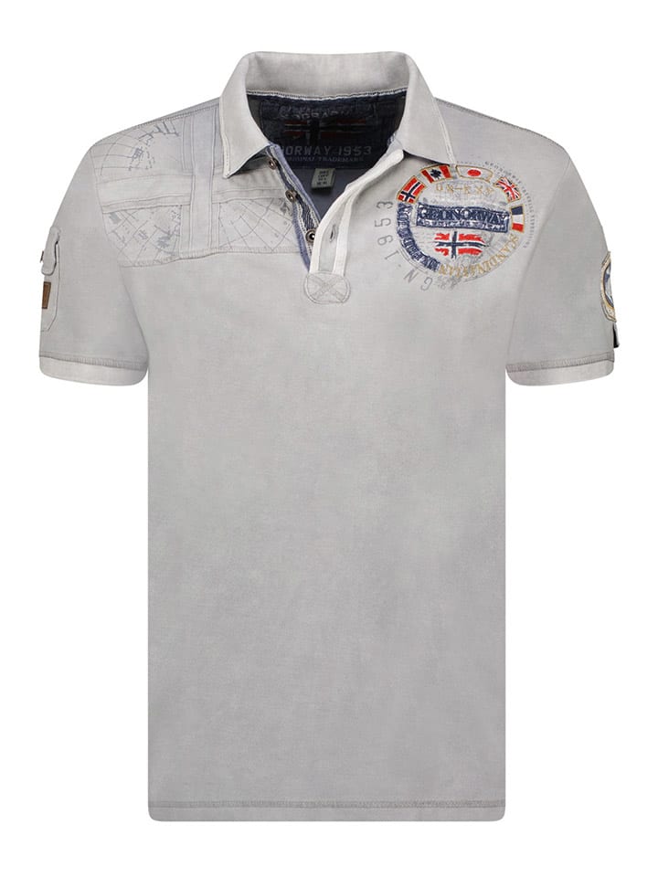 

Футболка поло Geographical Norway, серый