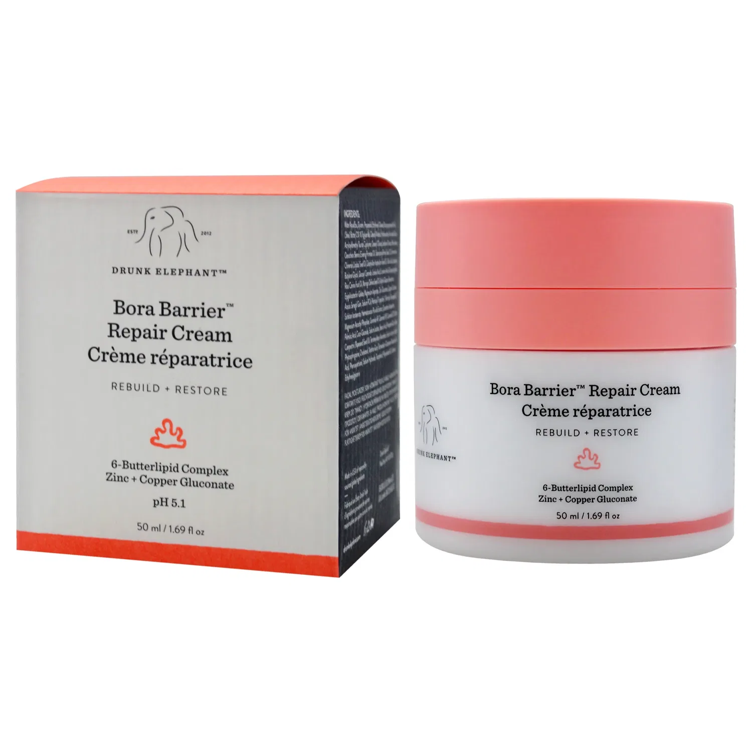 Крем для восстановления барьерной функции кожи Bora Barrier Repair Cream от Drunk Elephant для женщин - 1,69 унции — фото 3