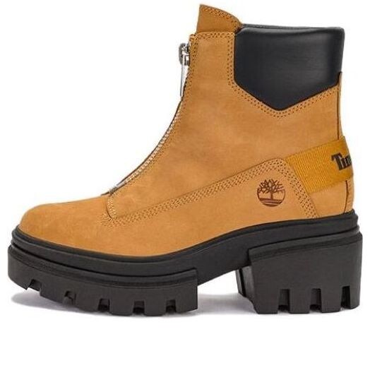 Кроссовки everleigh front-zip boot 'wheat nubuck' Timberland, желтый
