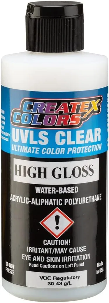 Глянцевый лак Createx 4053 UVLS High Gloss Clear, 120 мл Createx