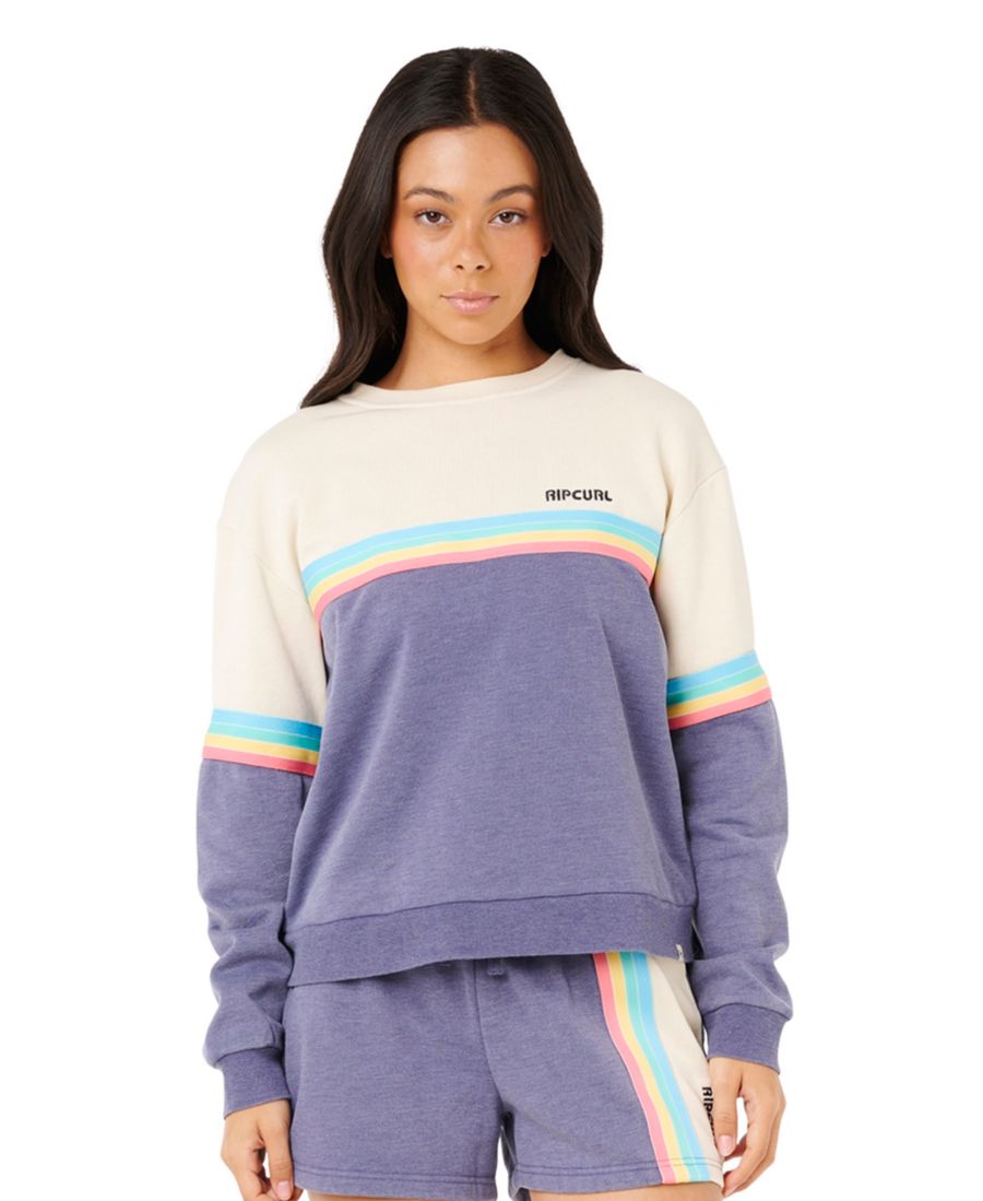 

Женская толстовка с круглым вырезом Surf Revival Rip Curl, Blue