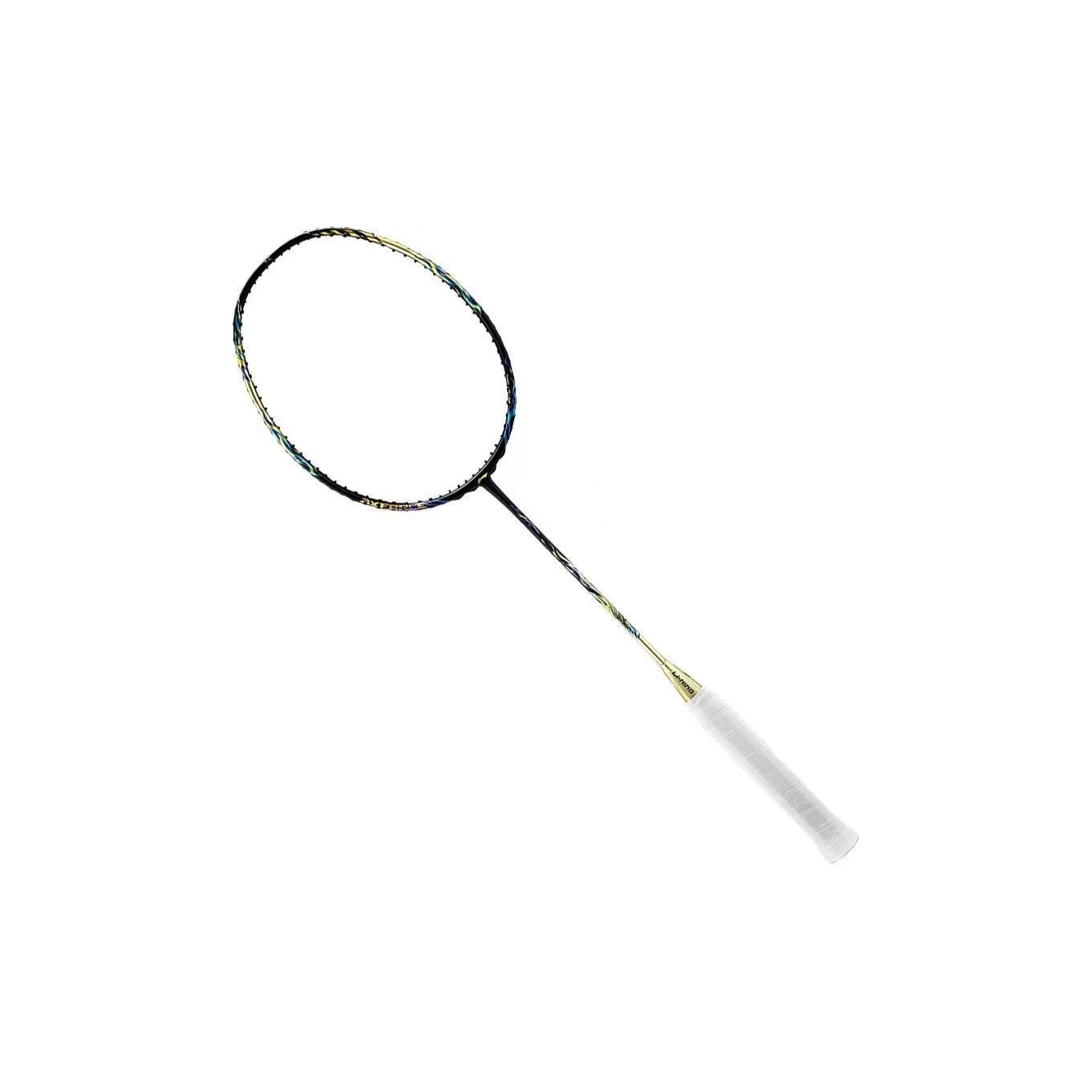 

Li-Ning LiNing Thunder 100 Полноуглеродные бадминтонные ракетки Атакующего типа Тяжелая головка, Жесткий стержень Профессиональные 4U G5 Black Gold