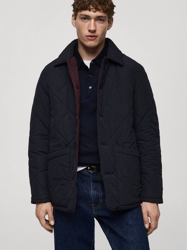 

Куртка Harry стеганая Mango, Navy