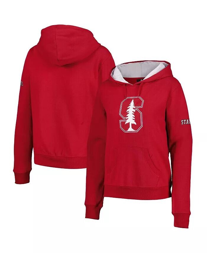 

Женская толстовка с капюшоном Cardinal Stanford Cardinal Team с большим логотипом Stadium Athletic