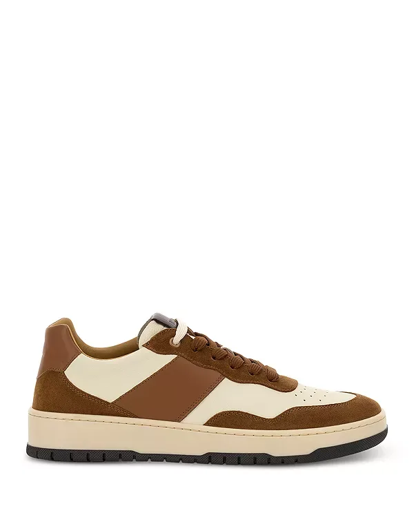 Кожаные низкие кроссовки Boggi Milano, Brown