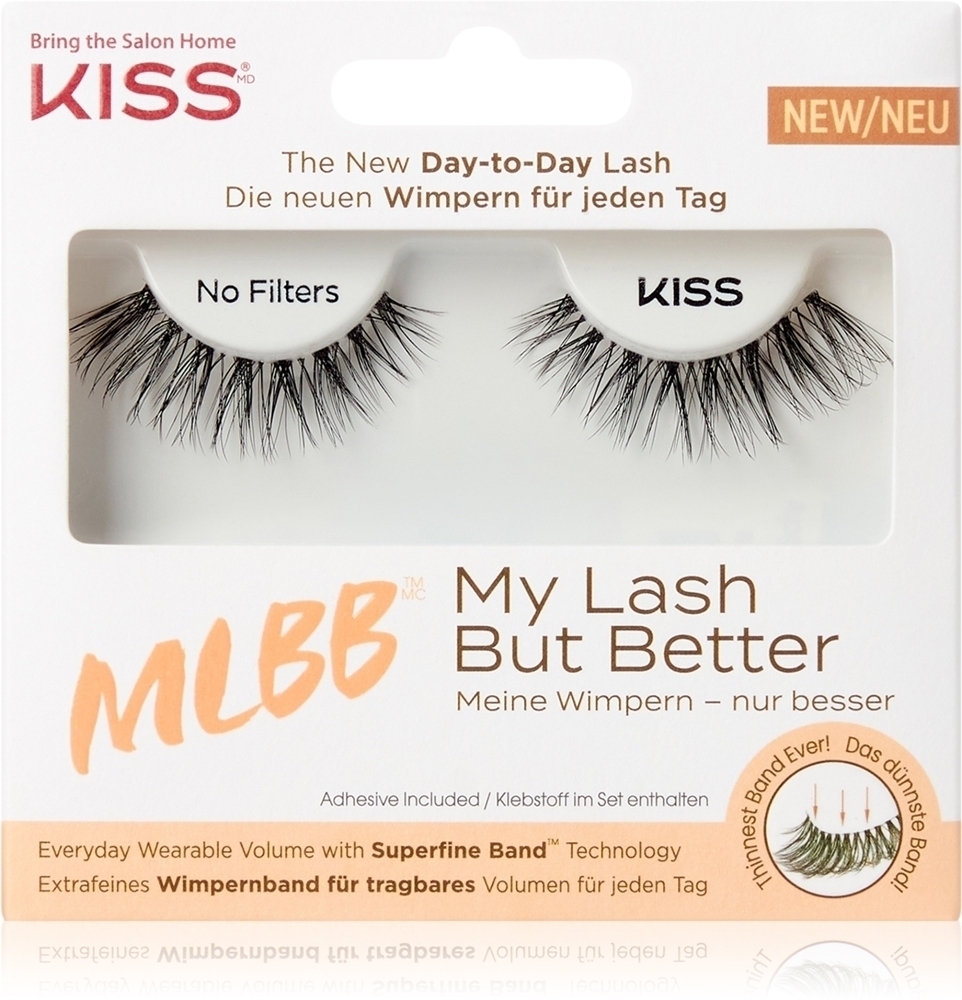 

Мои ресницы, но лучше накладные ресницы Kiss, 02 no filters 1 pora