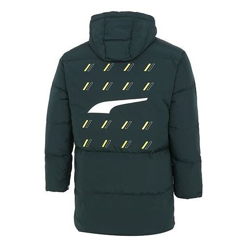

Куртка windproof down warm jacket 'green' Puma, зеленый