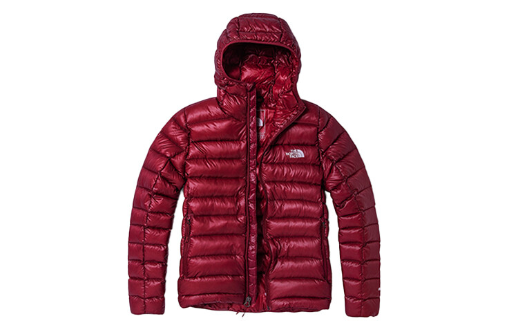 

Пуховик женский красный The North Face
