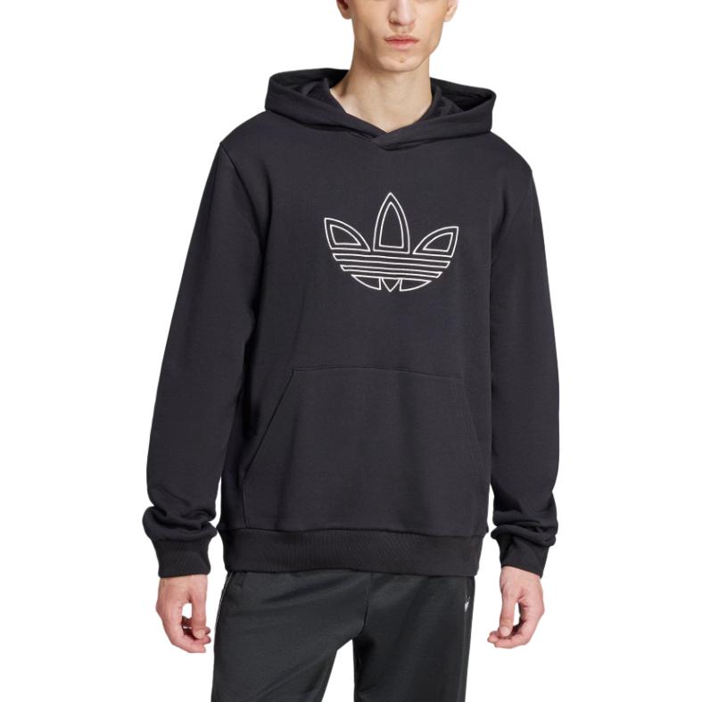 Толстовка с вышитым логотипом Adidas Adidas Originals, черный — фото 4
