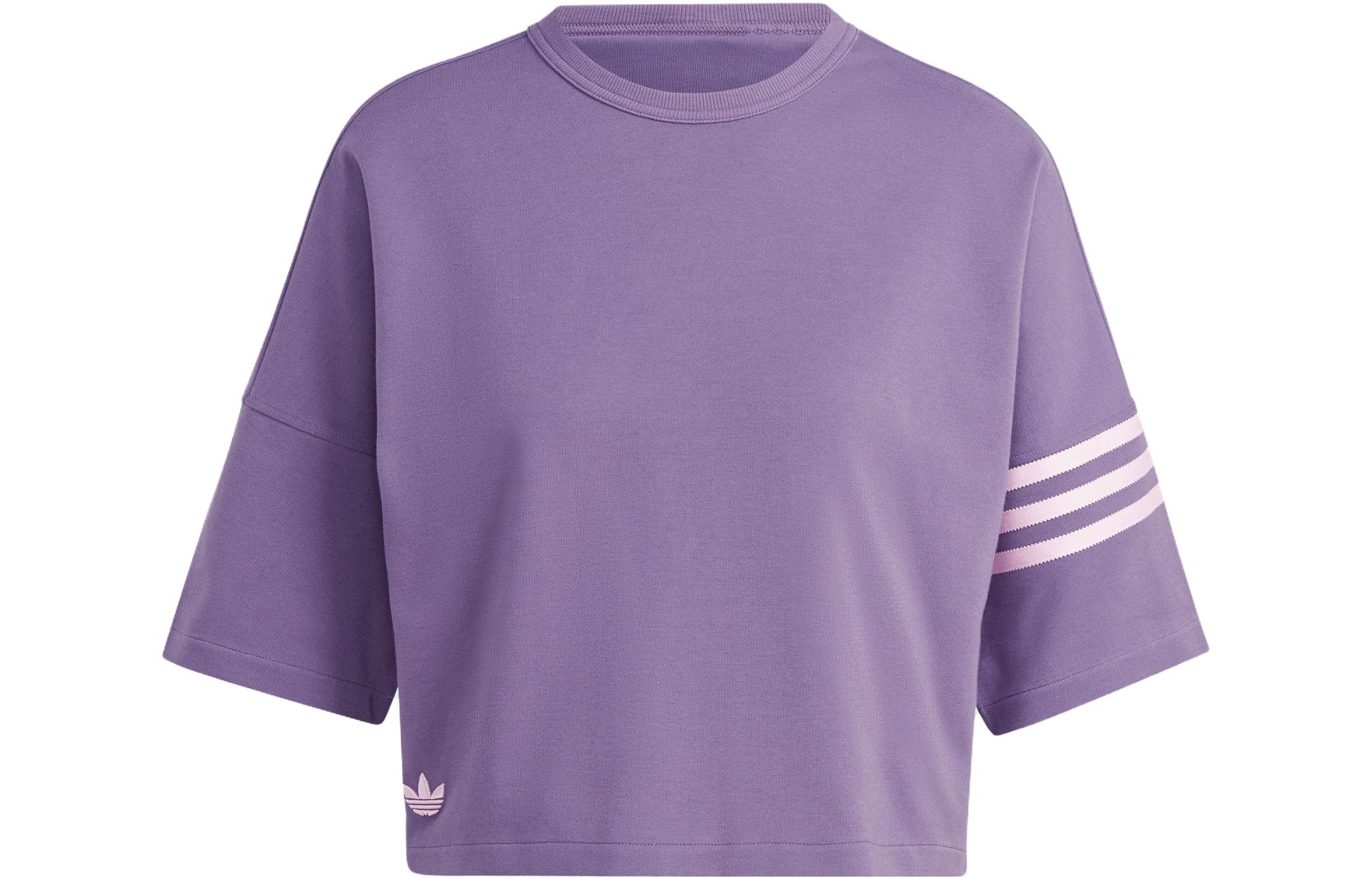 

Футболка женская Neuclassics серо-фиолетовая Adidas Originals