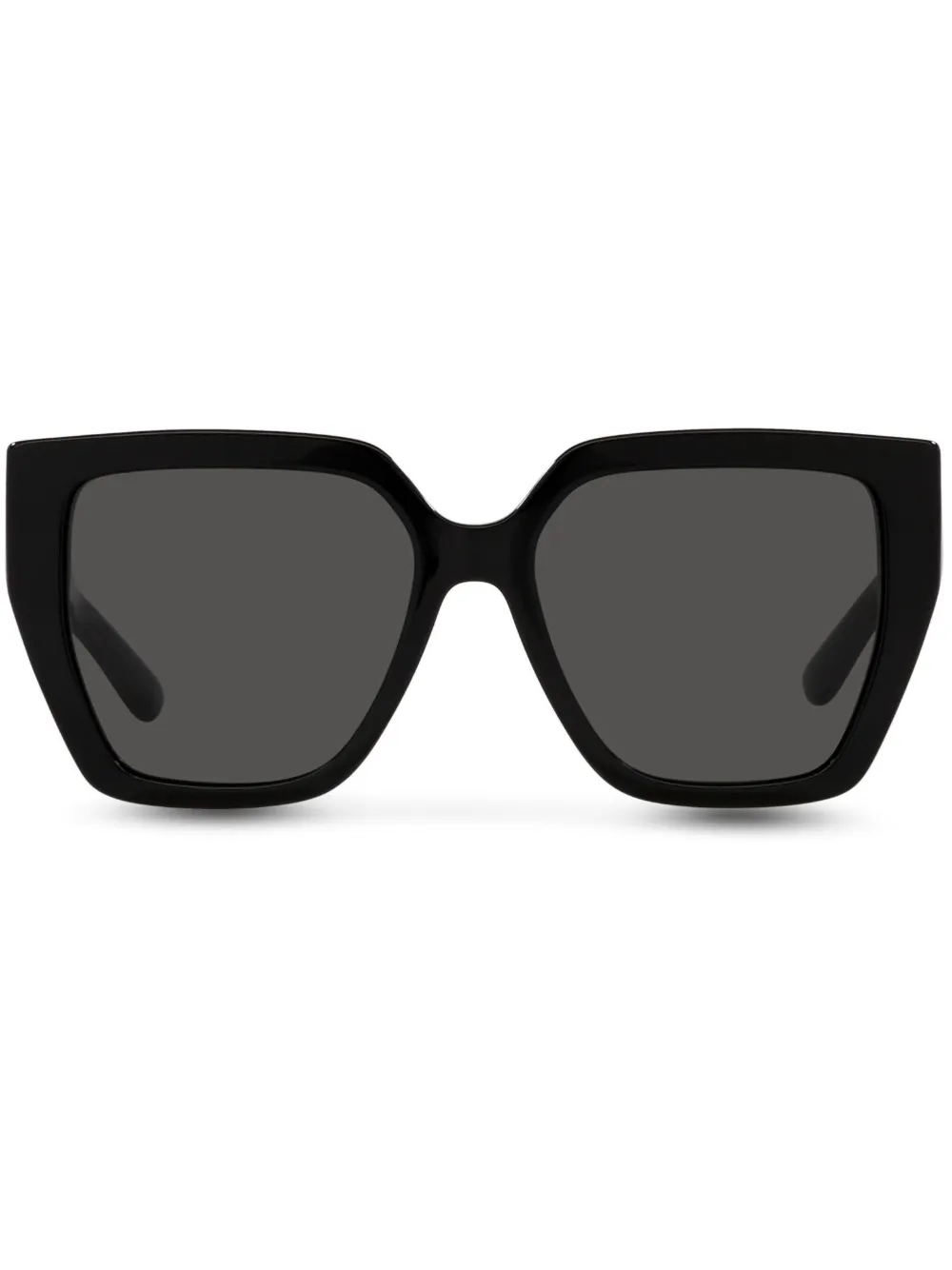 

Солнцезащитные очки в квадратной оправе с логотипом Dolce & Gabbana Eyewear, черный