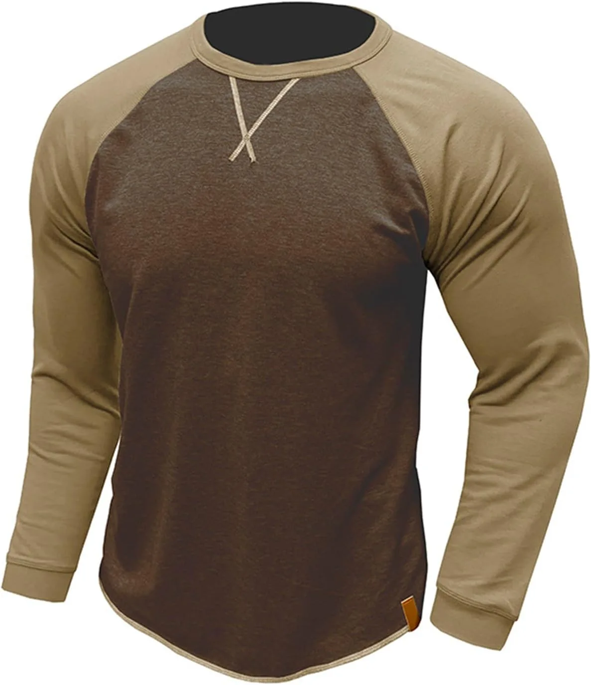 

Мужская футболка с длинным рукавом и принтом Thatrich