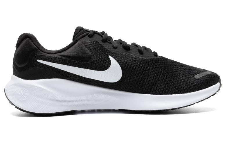 Nike Революшн 7 Роуд Вайд 'Блэк Уайт' — черно-белые, цвет Black White — фото 2