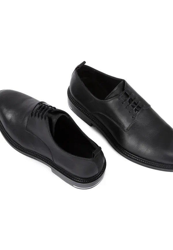 Дерби The Kooples, модель smart lace ups, черный — фото 4