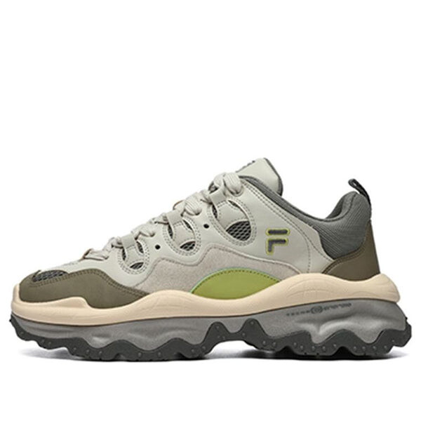 

Кроссовки qd96 athletic shoes 'grey green' Fila Fusion, серый