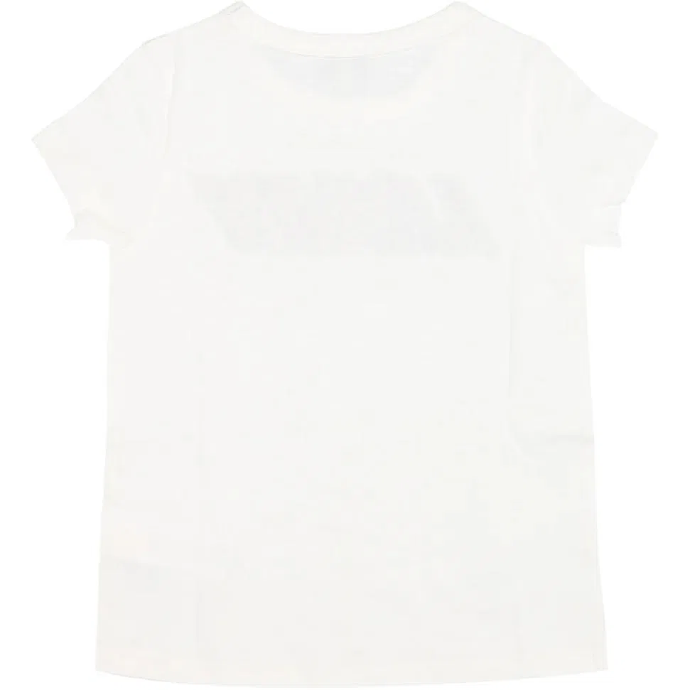 Футболка белая Lanvin Kids — фото 3