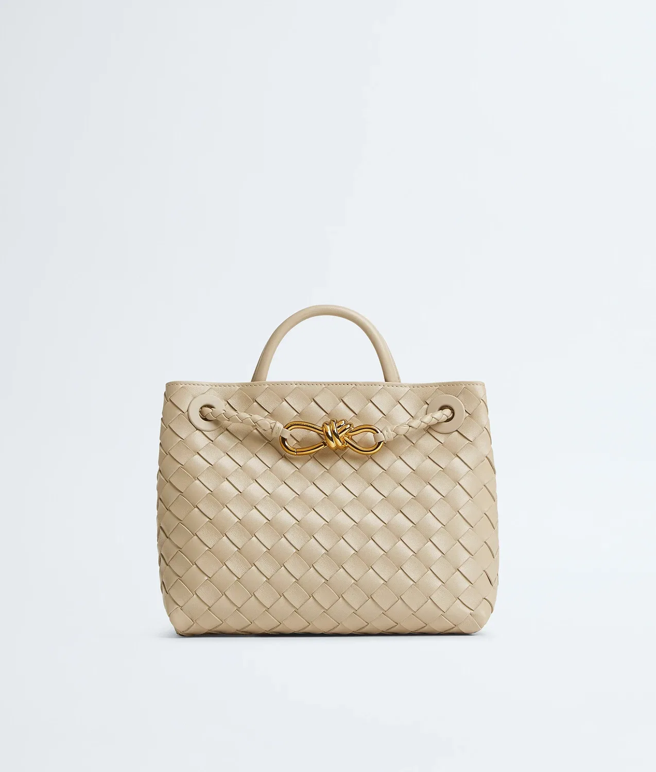 Small Andiamo BOTTEGA VENETA, бежевый