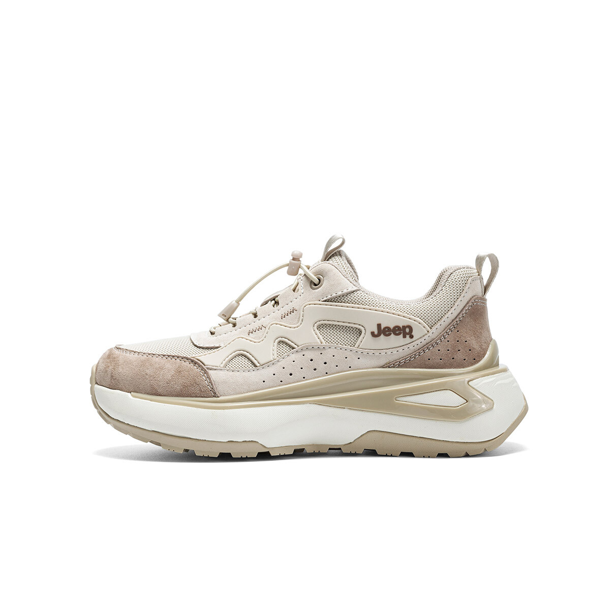

Кроссовки Jeep Chunky Sneakers Women's Low-top, черный/оранжевый